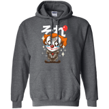 Sweatshirts Dark Heather / Small Kawaii Clown Pullover Hoodie