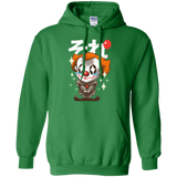 Sweatshirts Irish Green / Small Kawaii Clown Pullover Hoodie