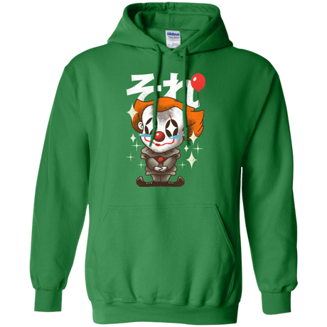 Sweatshirts Irish Green / Small Kawaii Clown Pullover Hoodie