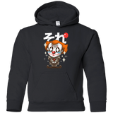 Sweatshirts Black / YS Kawaii Clown Youth Hoodie