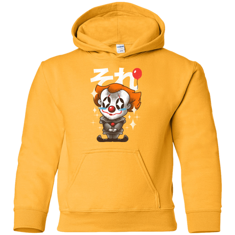 Sweatshirts Gold / YS Kawaii Clown Youth Hoodie