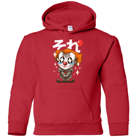 Sweatshirts Red / YS Kawaii Clown Youth Hoodie
