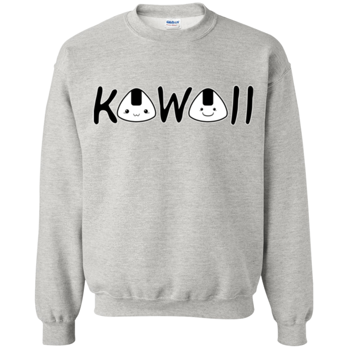 Sweatshirts Ash / Small Kawaii Crewneck Sweatshirt