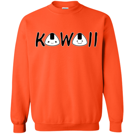 Sweatshirts Orange / Small Kawaii Crewneck Sweatshirt