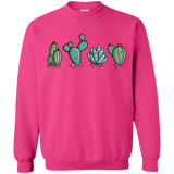 Sweatshirts Heliconia / S Kawaii Cute Cactus Plants Crewneck Sweatshirt