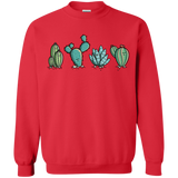 Sweatshirts Red / S Kawaii Cute Cactus Plants Crewneck Sweatshirt