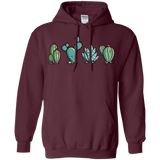 Sweatshirts Maroon / S Kawaii Cute Cactus Plants Pullover Hoodie