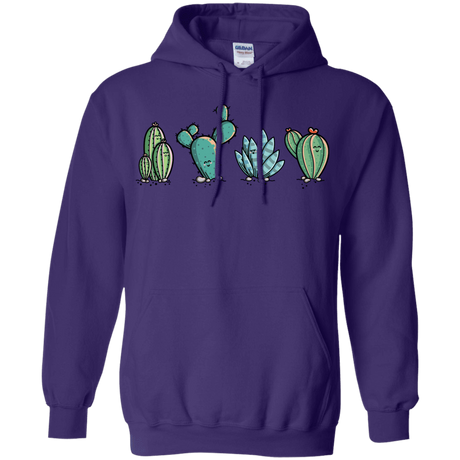 Sweatshirts Purple / S Kawaii Cute Cactus Plants Pullover Hoodie