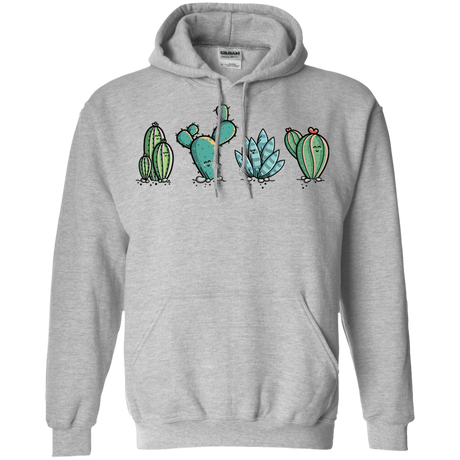 Sweatshirts Sport Grey / S Kawaii Cute Cactus Plants Pullover Hoodie