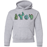Sweatshirts Sport Grey / YS Kawaii Cute Cactus Plants Youth Hoodie