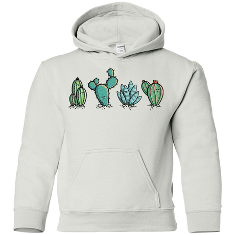 Sweatshirts White / YS Kawaii Cute Cactus Plants Youth Hoodie