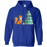 Sweatshirts Royal / S Kawaii Cute Christmas Fox Pullover Hoodie