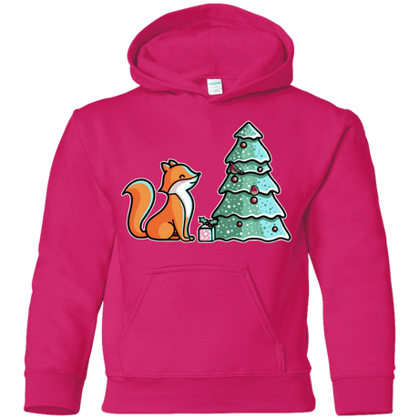 Sweatshirts Heliconia / YS Kawaii Cute Christmas Fox Youth Hoodie