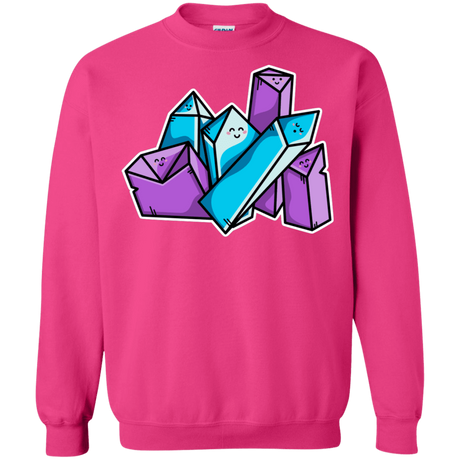 Sweatshirts Heliconia / S Kawaii Cute Crystals Crewneck Sweatshirt