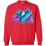 Sweatshirts Red / S Kawaii Cute Crystals Crewneck Sweatshirt