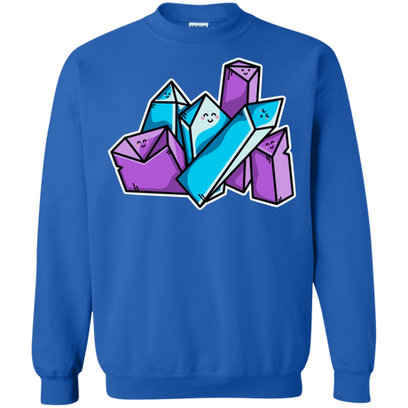 Sweatshirts Royal / S Kawaii Cute Crystals Crewneck Sweatshirt