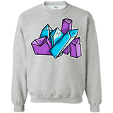 Sweatshirts Sport Grey / S Kawaii Cute Crystals Crewneck Sweatshirt