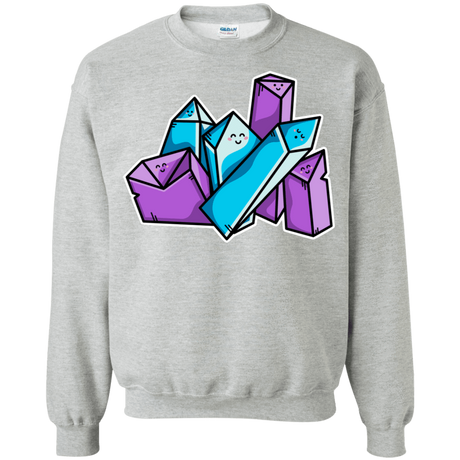 Sweatshirts Sport Grey / S Kawaii Cute Crystals Crewneck Sweatshirt