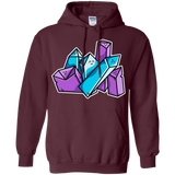 Sweatshirts Maroon / S Kawaii Cute Crystals Pullover Hoodie