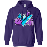 Sweatshirts Purple / S Kawaii Cute Crystals Pullover Hoodie