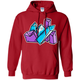 Sweatshirts Red / S Kawaii Cute Crystals Pullover Hoodie