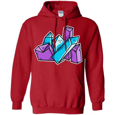 Sweatshirts Red / S Kawaii Cute Crystals Pullover Hoodie