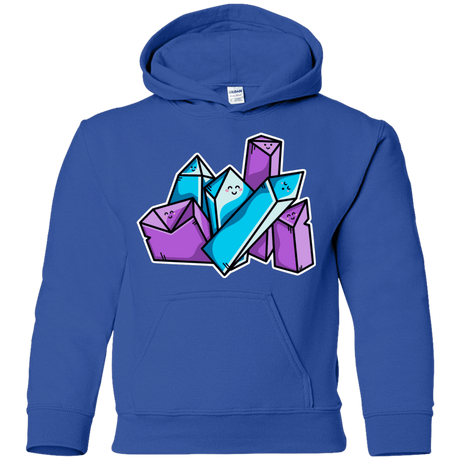 Sweatshirts Royal / YS Kawaii Cute Crystals Youth Hoodie