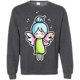 Sweatshirts Dark Heather / S Kawaii Cute Fairy Crewneck Sweatshirt