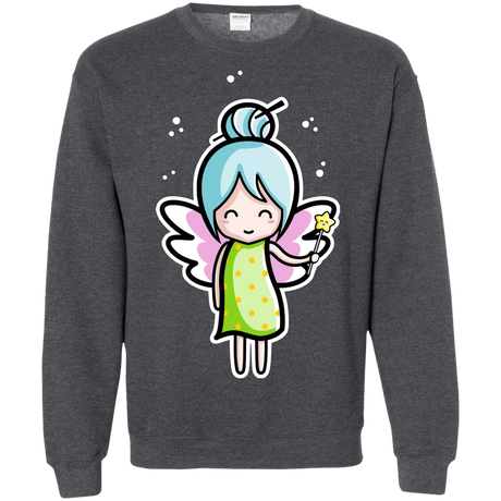 Sweatshirts Dark Heather / S Kawaii Cute Fairy Crewneck Sweatshirt