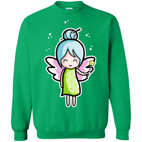 Sweatshirts Irish Green / S Kawaii Cute Fairy Crewneck Sweatshirt