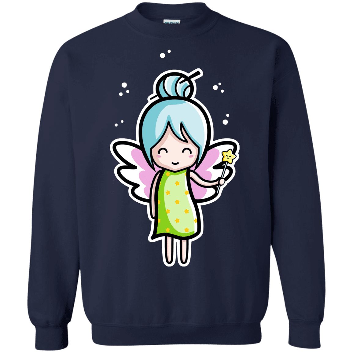 Sweatshirts Navy / S Kawaii Cute Fairy Crewneck Sweatshirt