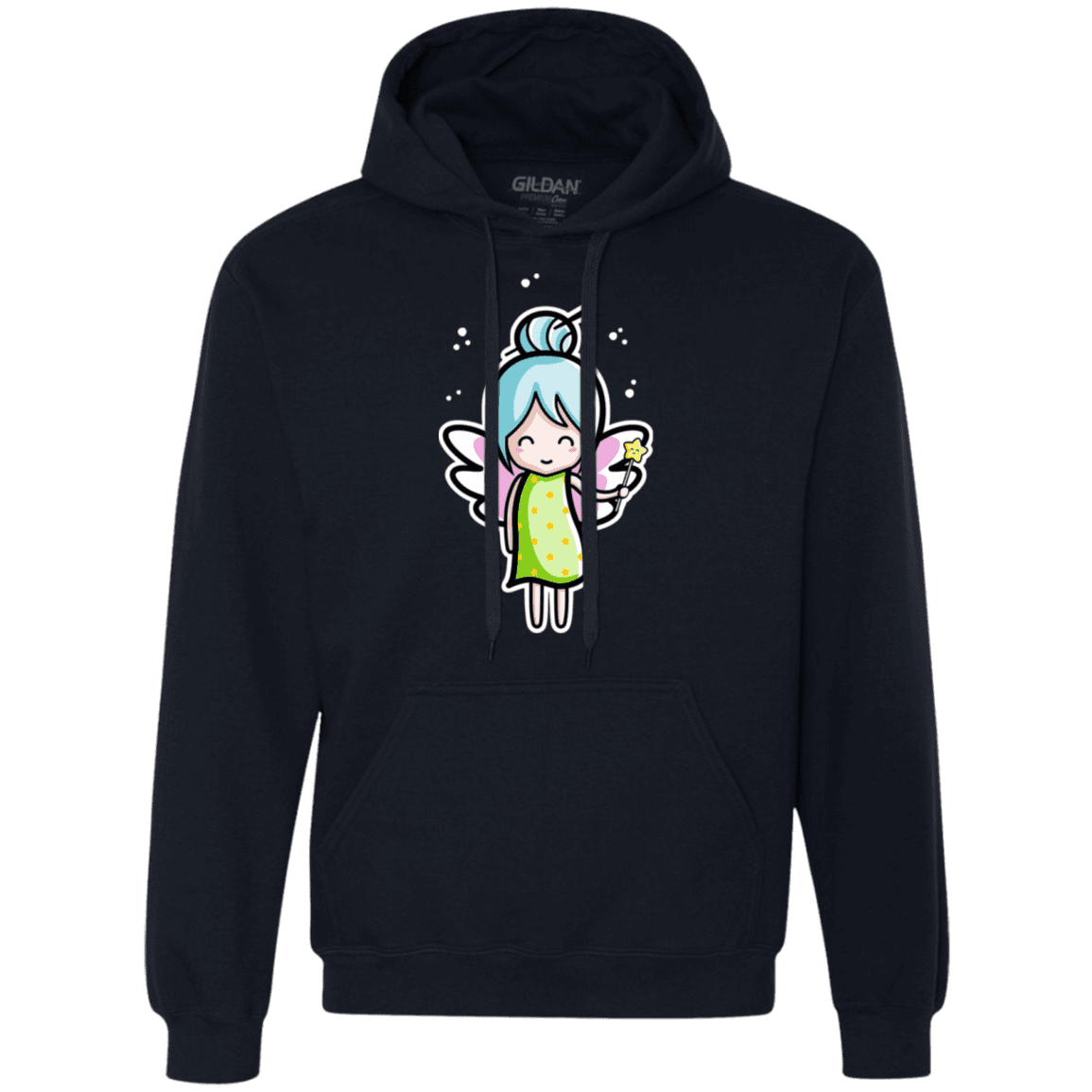 Sweatshirts Navy / S Kawaii Cute Fairy Premium Fleece Hoodie