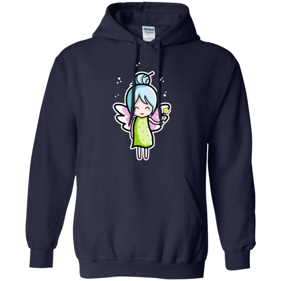 Sweatshirts Navy / S Kawaii Cute Fairy Pullover Hoodie