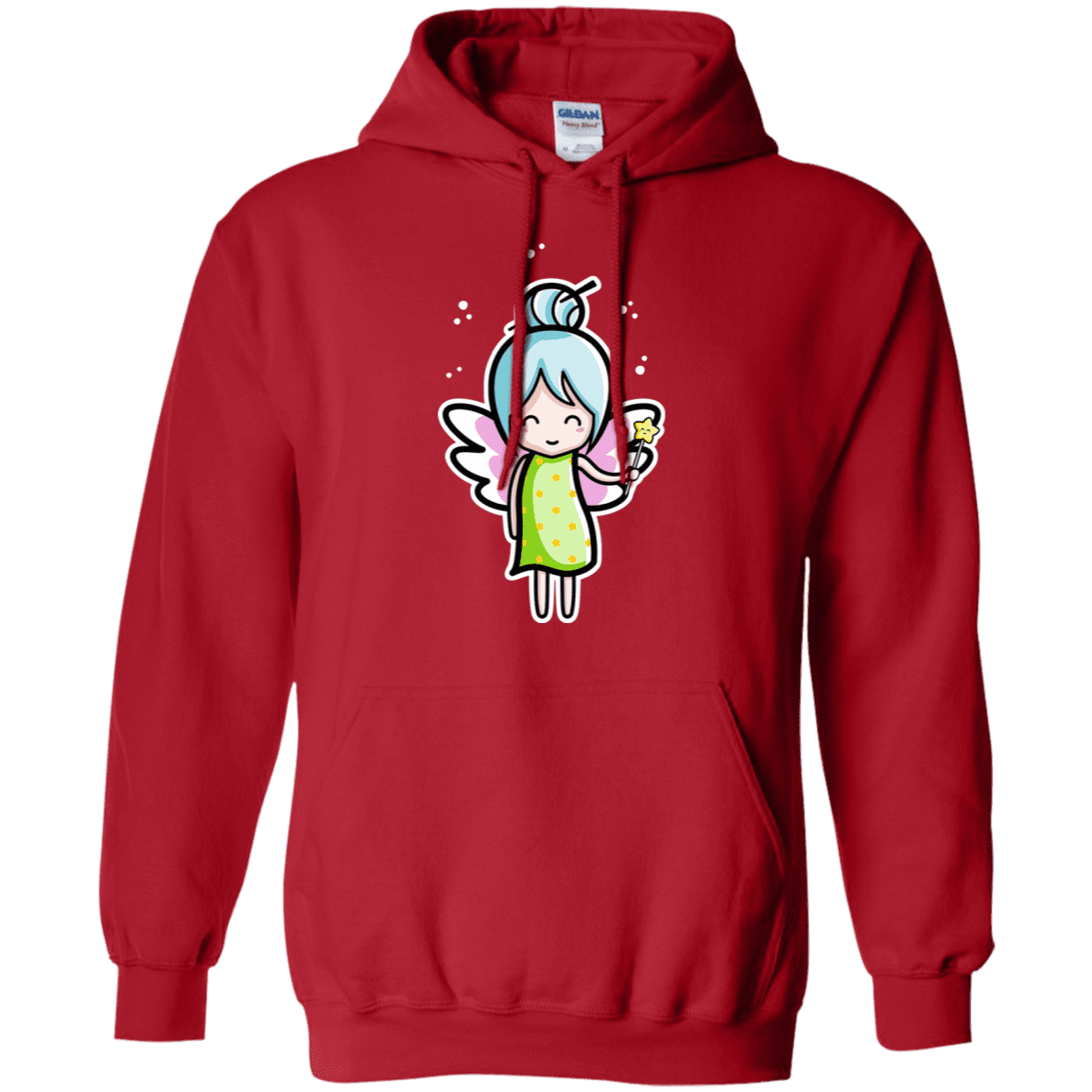 Sweatshirts Red / S Kawaii Cute Fairy Pullover Hoodie