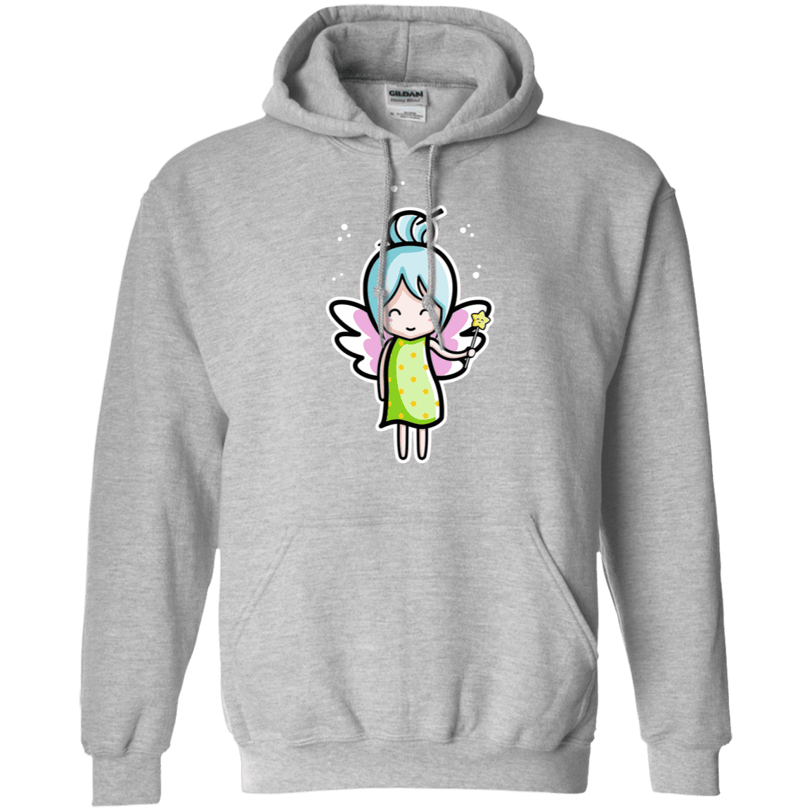 Sweatshirts Sport Grey / S Kawaii Cute Fairy Pullover Hoodie