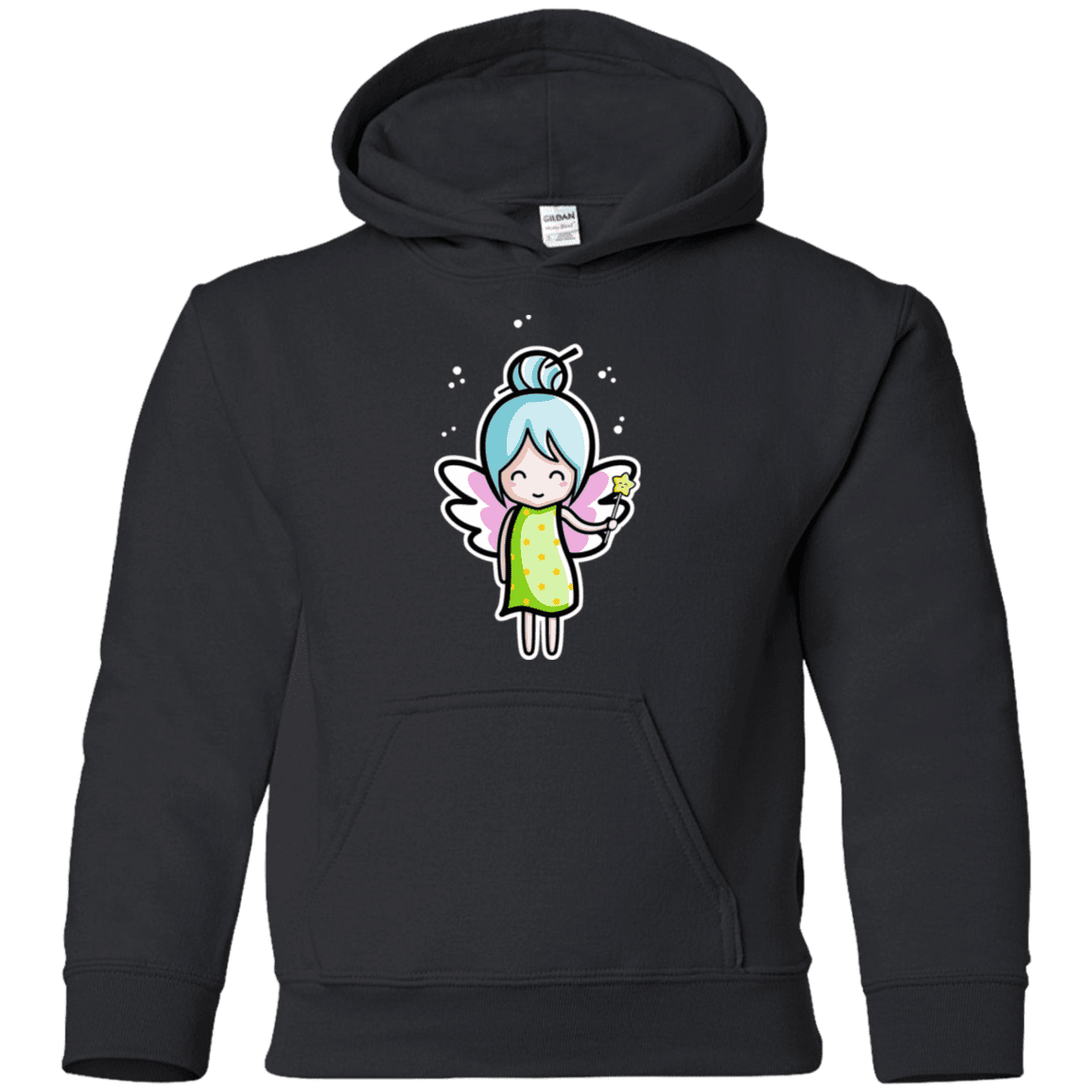 Sweatshirts Black / YS Kawaii Cute Fairy Youth Hoodie