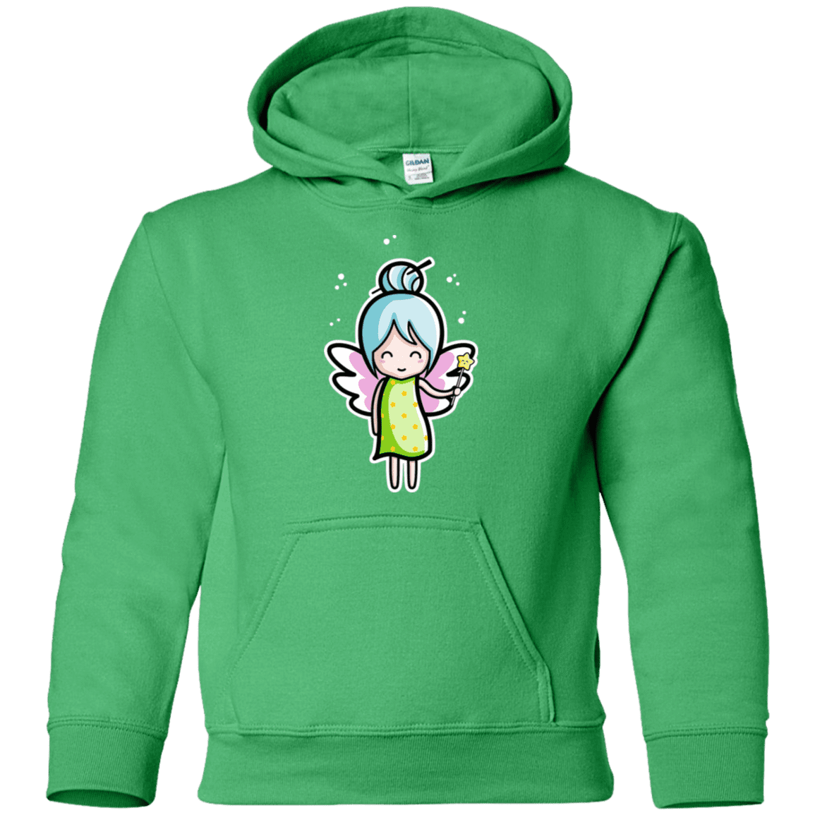 Sweatshirts Irish Green / YS Kawaii Cute Fairy Youth Hoodie