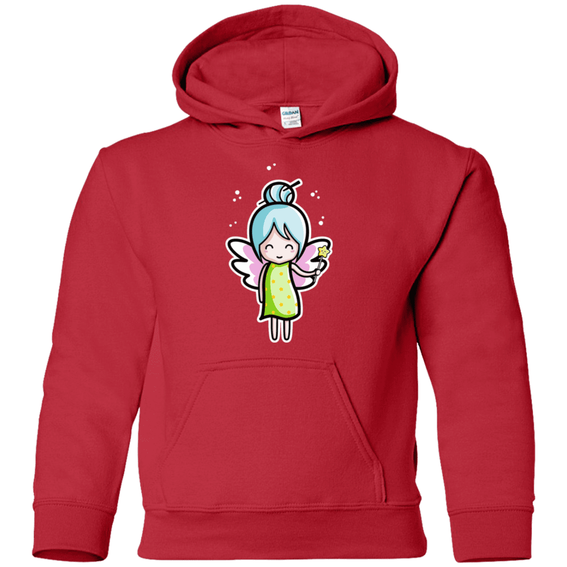 Sweatshirts Red / YS Kawaii Cute Fairy Youth Hoodie