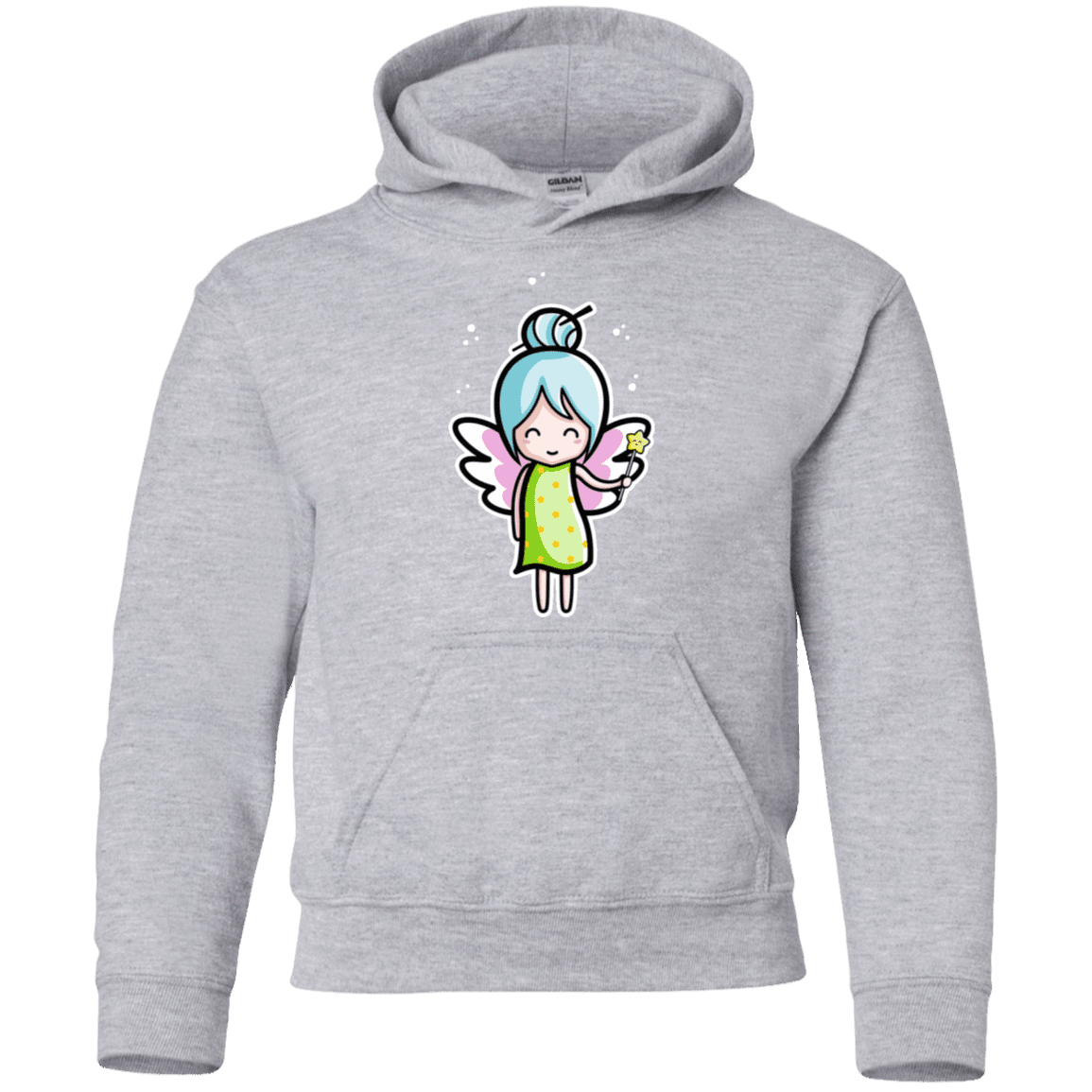 Sweatshirts Sport Grey / YS Kawaii Cute Fairy Youth Hoodie