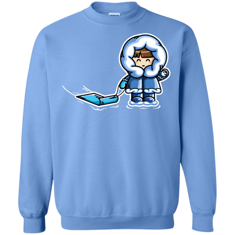 Sweatshirts Carolina Blue / S Kawaii Cute Fun In The Snow Crewneck Sweatshirt