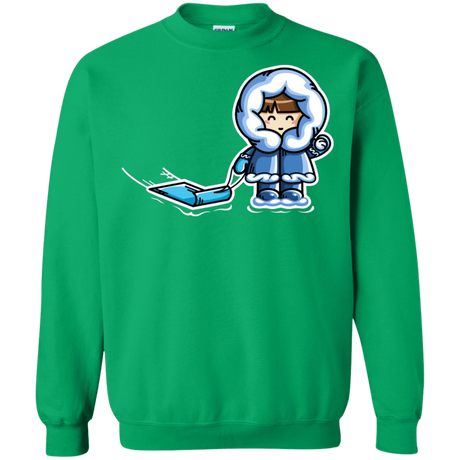 Sweatshirts Irish Green / S Kawaii Cute Fun In The Snow Crewneck Sweatshirt