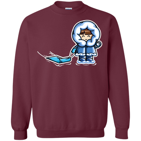 Sweatshirts Maroon / S Kawaii Cute Fun In The Snow Crewneck Sweatshirt