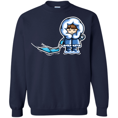 Sweatshirts Navy / S Kawaii Cute Fun In The Snow Crewneck Sweatshirt