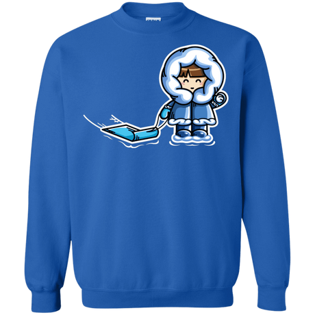 Sweatshirts Royal / S Kawaii Cute Fun In The Snow Crewneck Sweatshirt