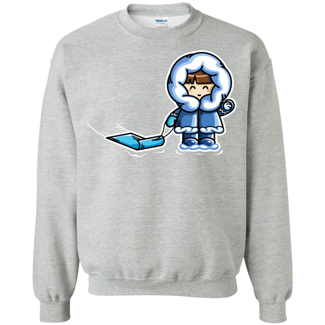 Sweatshirts Sport Grey / S Kawaii Cute Fun In The Snow Crewneck Sweatshirt