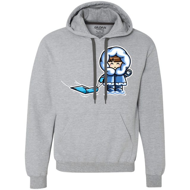 Sweatshirts Sport Grey / L Kawaii Cute Fun In The Snow Premium Fleece Hoodie