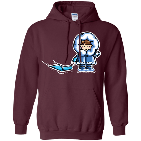 Sweatshirts Maroon / S Kawaii Cute Fun In The Snow Pullover Hoodie