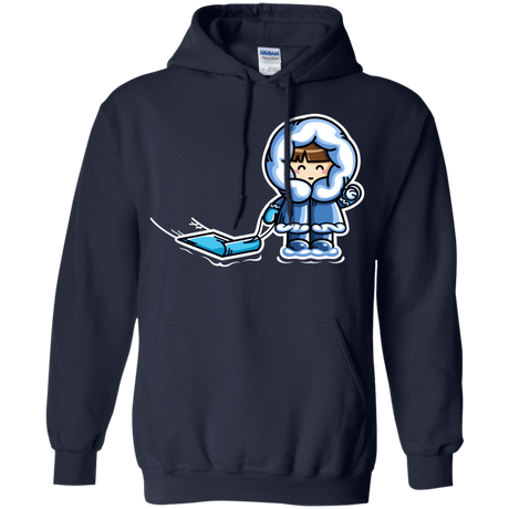 Sweatshirts Navy / S Kawaii Cute Fun In The Snow Pullover Hoodie