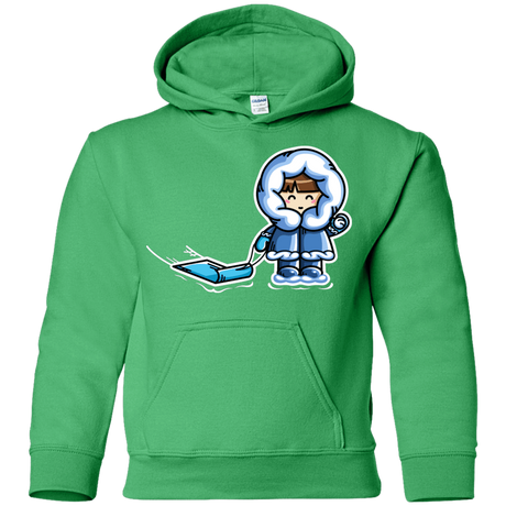 Sweatshirts Irish Green / YS Kawaii Cute Fun In The Snow Youth Hoodie