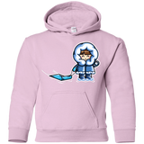 Sweatshirts Light Pink / YS Kawaii Cute Fun In The Snow Youth Hoodie